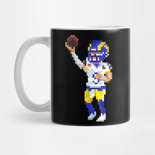 matt stafford 8bit by Roti Kodok Art